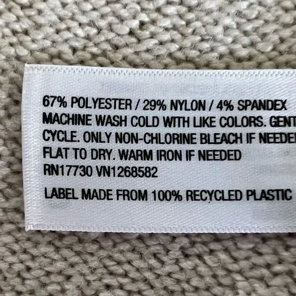 Prologue Womens Cardigan Duster Sweater S Cream New - Picture 8 of 9